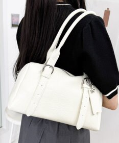 WEGO リップチャーム付きボストンバッグ