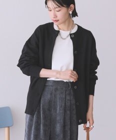 AMERICAN HOLIC コットンブレンドスポンディッシュカーディガン