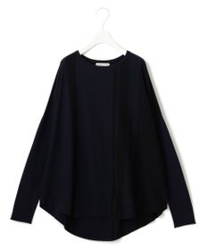 ICB 【洗える】 ヴィスコースワイド 配色デザインプルオーバー