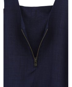 CRAFT STANDARD BOUTIQUE 前後2WAY麻調パネルワンピース