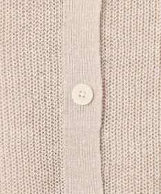 23区 【洗える】ピュアリネン ニット ベスト