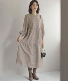 組曲 S カットジャカードティアードワンピース