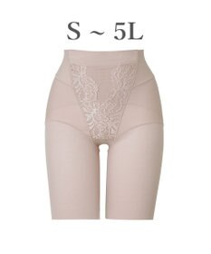 BRADELIS New York 【BRADELIS NewYork peace】綿混ストレッチハイブリッドガードル25 クロッチ付きで1枚履き可能な補整ガードル 消臭機能付き ブラデリス