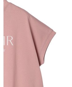 Green Parks 汗染み防止フレンチスリーブロゴＴシャツ