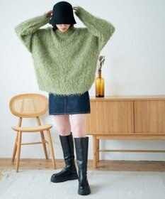 WEGO ブラッシュニットBIGプルオーバー