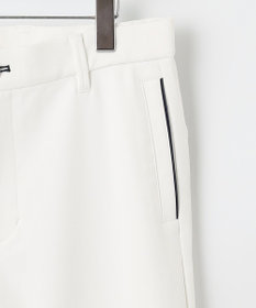 23区GOLF 機能性満載のホワイトパンツ【MEN】【防透・UVケア・撥水】トリコットツイル