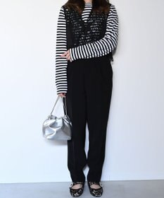 blancle メタリックレザー ドローストリング2wayバッグ