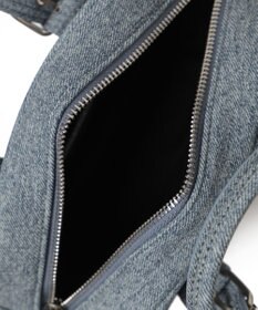 WEGO ハトメハンドルミニボストンショルダー