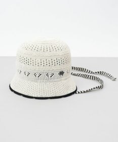 AURORA 【 ANNA SUI（アナ スイ）】ハートジャカードボンネット