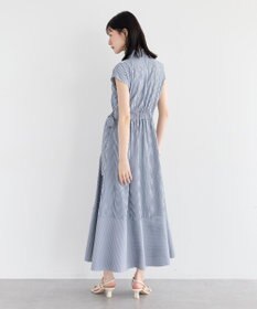 YECCA VECCA フラワーレースカシュクールワンピース