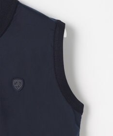 23区GOLF 【MEN】ニットコンビベスト ストレッチ レイヤードにおすすめ