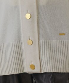 GRACE CONTINENTAL ウールフードニットカーディガン