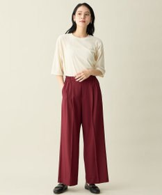 ANY 【6サイズ展開/ウエストゴム】イージーワイドパンツ