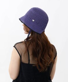 AURORA 【 ANNA SUI（アナ スイ）】ハートジャカードボンネット