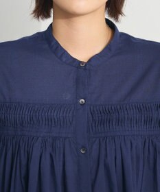 CRAFT STANDARD BOUTIQUE インド綿ピンタックブラウス
