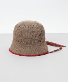 AURORA 【 ANNA SUI（アナ スイ）】ハートジャカードボンネット