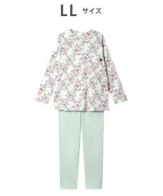 WACOAL ミントン 長袖 長ズボン パジャマ 綿100%(本体) NDX552 /ワコール