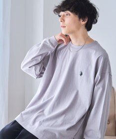 WEGO 【ユニセックス着用ITEM/MLサイズ展開】U.S. POLO ASSN.ワンポイント刺繍LST