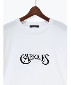 Te chichi パール&ロゴプリントTシャツ