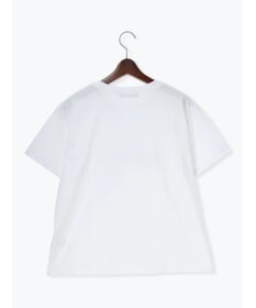 Te chichi パール&ロゴプリントTシャツ