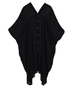 earth music&ecology レーヨンビッグシャツチュニック