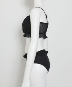 WEGO 【ブラトップ＆ショーツセット】Liliane　Ciel　シフォンフリル