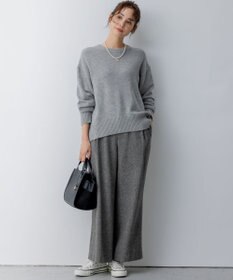 組曲 S カシミヤブレンドバルキープルオーバー ニット