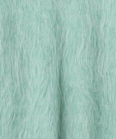 UNFILO L アルパカシャギー クルーネック プルオーバー