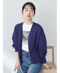 earth music&ecology ＶネックＺＩＰカーディガン