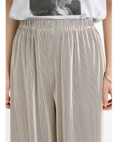 Green Parks セルフカットプリーツ風パンツ