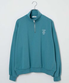 WEGO ハーフジップBIGスウェット