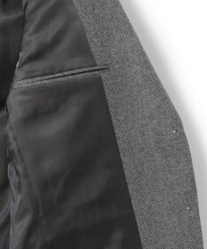 J.PRESS MEN 【定番 / セットアップ対応】マナードシルクホームスパン ジャケット