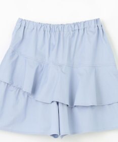 組曲 KIDS 【150-160㎝】アシンメトリーフリル キュロット