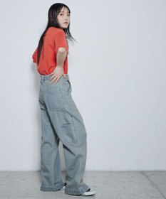 WEGO ルーズペインターパンツ