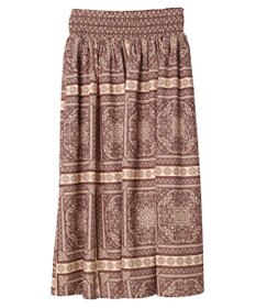 Green Parks ■ＥＳＣＡＲ　スカーフパネルｐｔギャザースカート