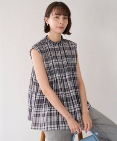 UNFILO 【WEB限定】シアーシャーリングブラウス