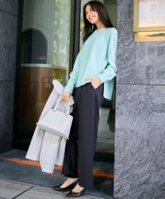 ANY SIS L 【2WAY】ブークレーシャギーラメ アウター