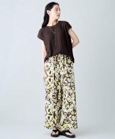 ANY L レースフレンチスリーブプルオーバー