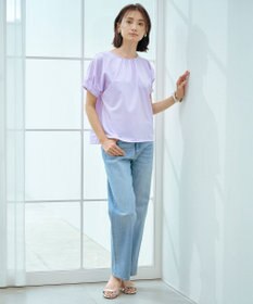 J.PRESS LADIES 【洗える】BASIC STRETCH DENIM ボーイフィット パンツ