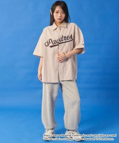 WEGO 【ユニセックス着用ITEM】別注MLBストライプグラフィックシャツ（SS）