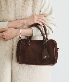 スエード2WAYミニボストンバッグ(CE-1570-WEB) / russet