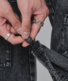 WEGO 2WAYマルチデニムカーゴパンツ