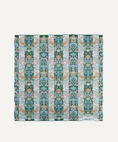 LIBERTY. ストロベリー シーフ ストライプ シルクポケットチーフ