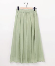 SHARE PARK LADIES 箔プリントフレアスカート