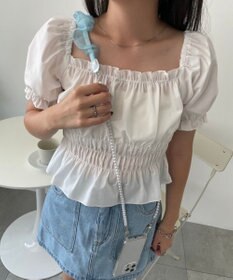 WEGO くしゅくしゅビーズストラップ