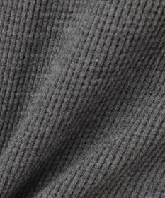 JOSEPH ABBOUD MOUNTAIN 【日本製/ソフト】ソフトウォームワッフル タートルネック Tシャツ