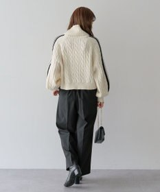 Green Parks ・ｓｗｉｎｇ　ｂｙ　ラインケーブルタートルニット