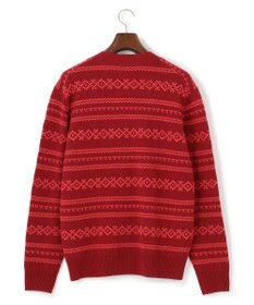 J.PRESS MEN 【Cash Lamb’s Wool】フェアアイルカーディガンニット