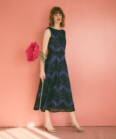 GRACE CONTINENTAL レースボーダードレス