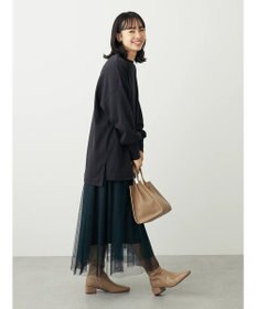 Green Parks ＳＥＴ２点　リバーシブルチュールスカート＋ペチスカート